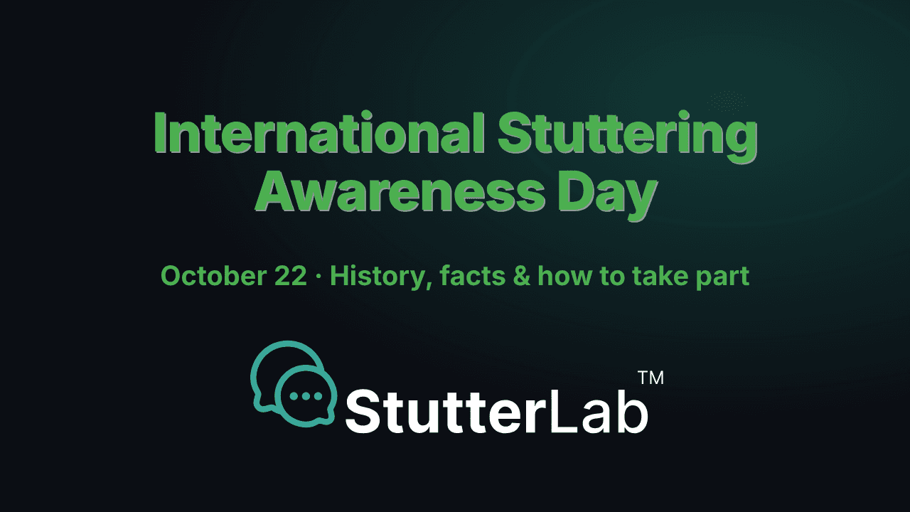 International Stuttering Awareness Day (Oct 22): History & Facts