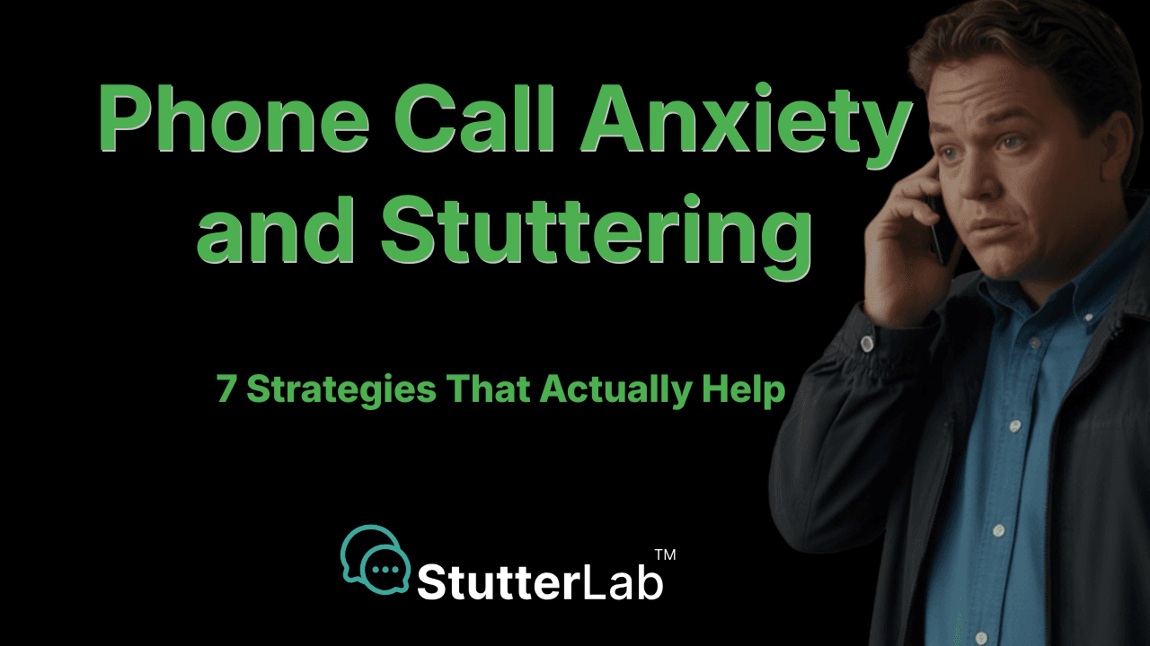 Phone Call Anxiety and Stuttering: 7 Strategies That Actually Help