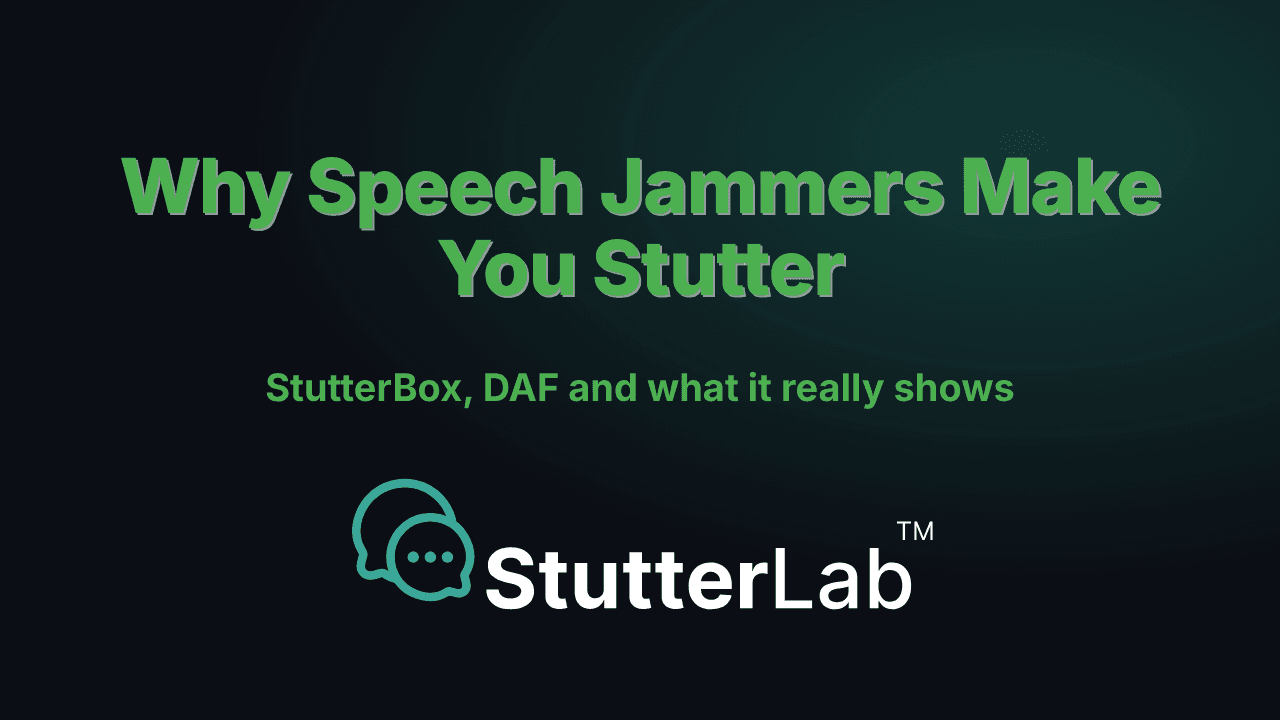 StutterBox & Speech Jammer Apps: Why Delayed Audio Makes You Stutter