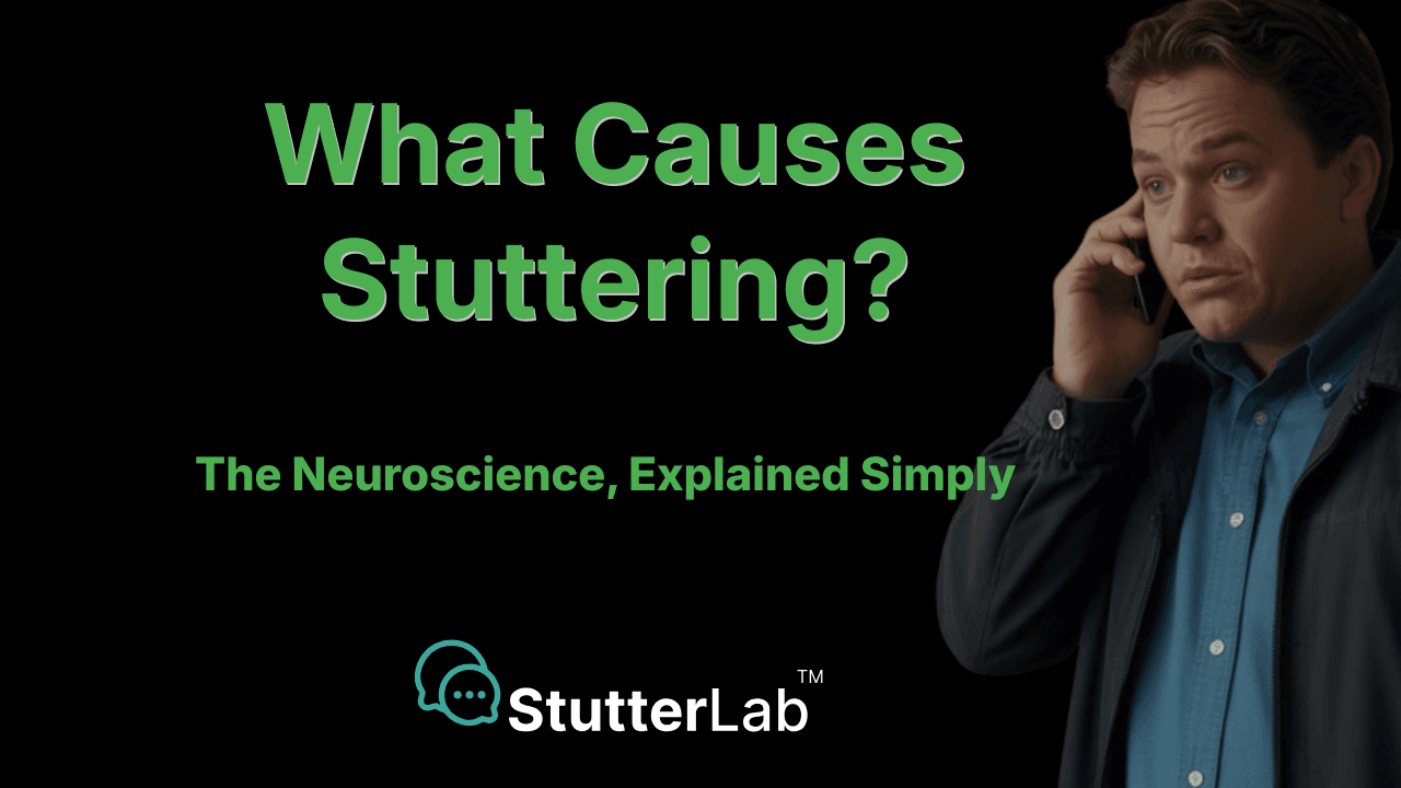 What Causes Stuttering? The Neuroscience, Explained Simply